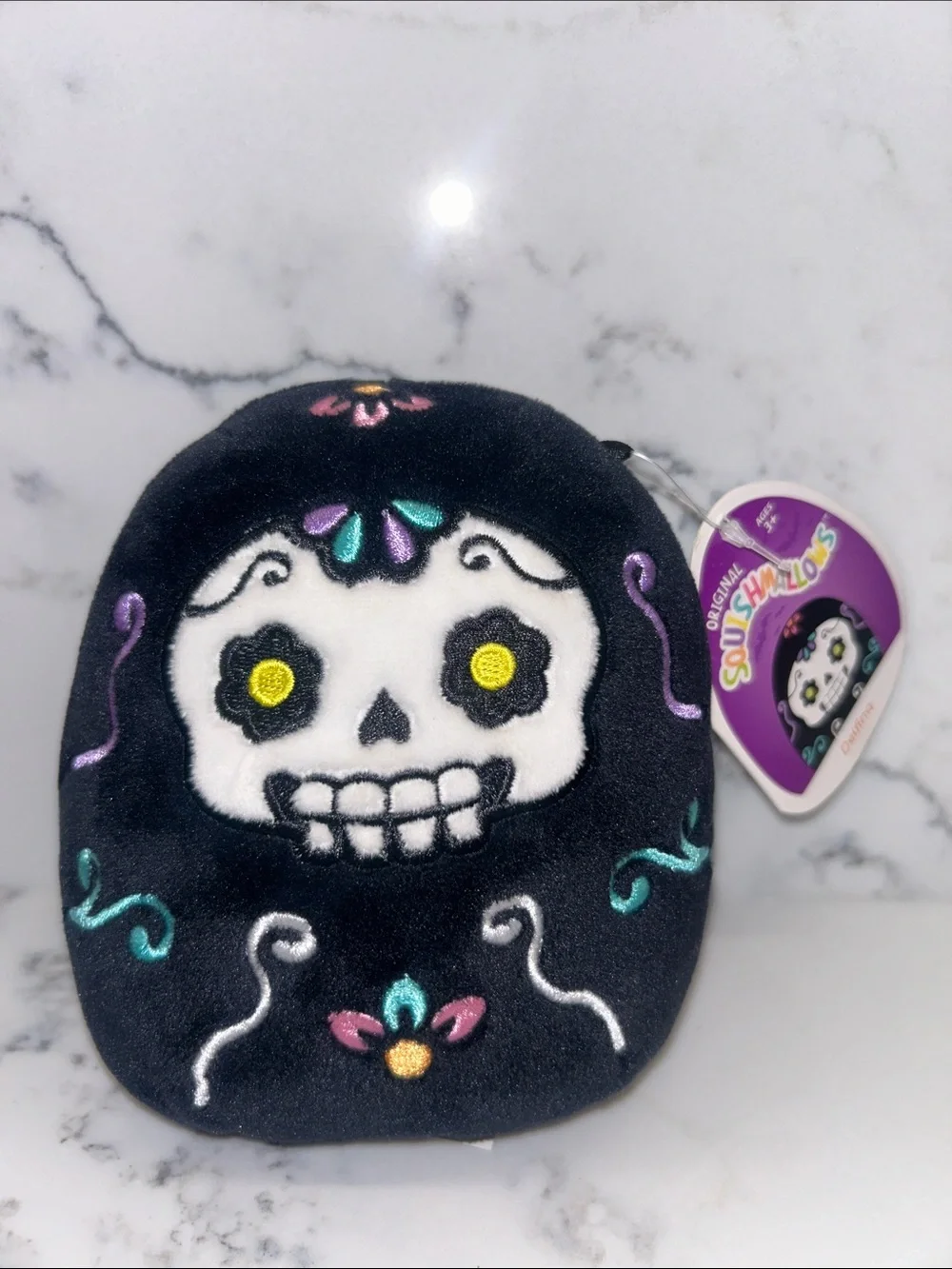 Squishmallows plush embroidered